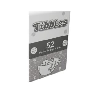 Tibbles Baby Nappy Medium (Size 3) Carton 208 (52 x 4)