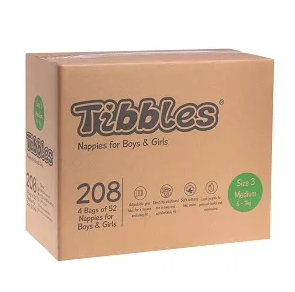 Nappy Tibbles - Medium - 6kg-11kg - 208/ctn  SIZE 3